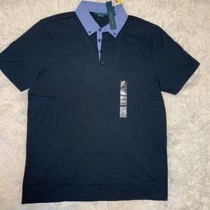 NWT Perry Ellis Blue Polo